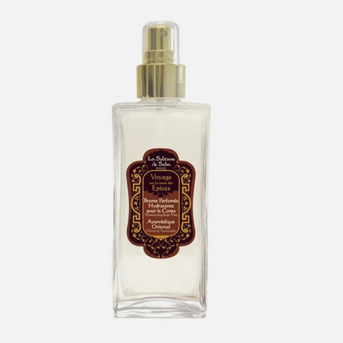 Парфюмированный увлажняющий спрей для тела La Sultane de Saba BRUME AYURVEDIQUE