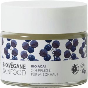Крем Bio:Vegane (Био Веган) уход 24 часа Органические ягоды асаи для комбинированной кожи лица 50 мл