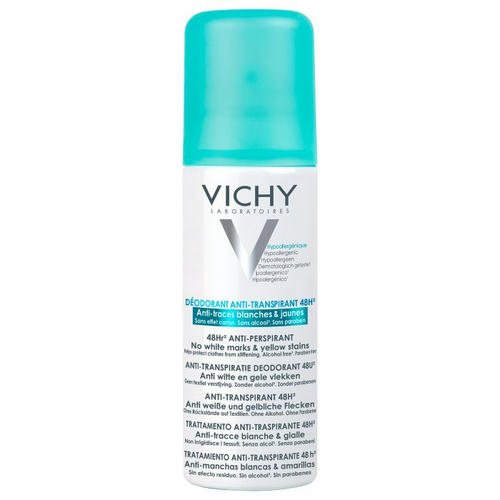 Дезодорант-антиперспирант Vichy 48 часов против белых следов и желтых пятен 125 мл