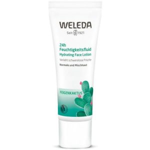 Флюид Weleda (Веледа) с экстрактом кактуса Опунция увлажнение 24 часа для кожи лица 30 мл