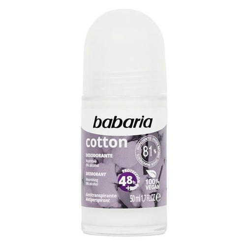 Дезодорант Babaria (Бабария) экстракт Хлопка роликовый 50 мл