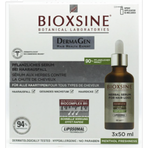 Сыворотка Bioxsine DermaGen против выпадения волос 3х50 мл