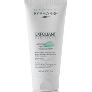 Скраб Byphasse (Бифас) Home Spa Experience очищающий для лица для комбинированной и жирной кожи 150 мл