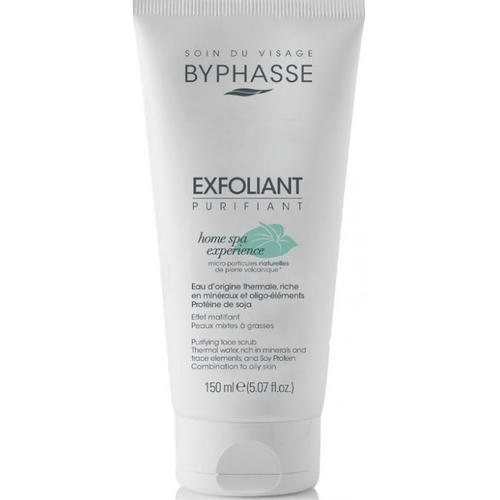 Скраб Byphasse (Бифас) Home Spa Experience очищающий для лица для комбинированной и жирной кожи 150 мл