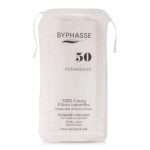 Диски ватные Byphasse (Бифас) квадратные для снятия макияжа 50 шт