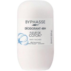 Дезодорант Byphasse Хлопковый цветок, роликовый, 50 мл