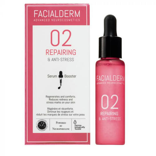 Сыворотка Facialderm бустер восстановление и антистресс 30 мл