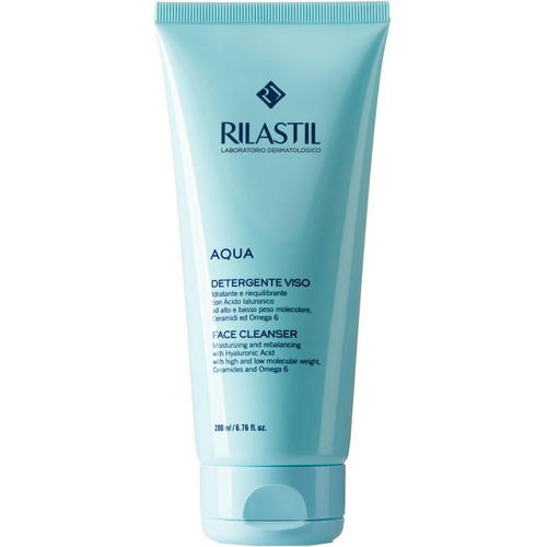 Гель для лица Rilastil Aqua деликатный очищающий, 200 мл