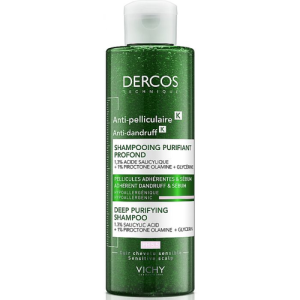 Шампунь-скраб Vichy Dercos Micro-Peel глубокое очищение для устойчивой перхоти 250 мл