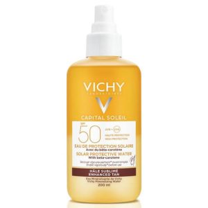 Спрей Vichy Capital Soleil Солнцезащитный водный двухфазный с бета-каротином для усиления загара SPF50 200 мл