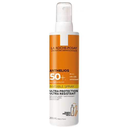 Спрей La Roche-Posay Anthelios солнцезащитный ультралегкий для кожи лица и тела SPF50 200 мл