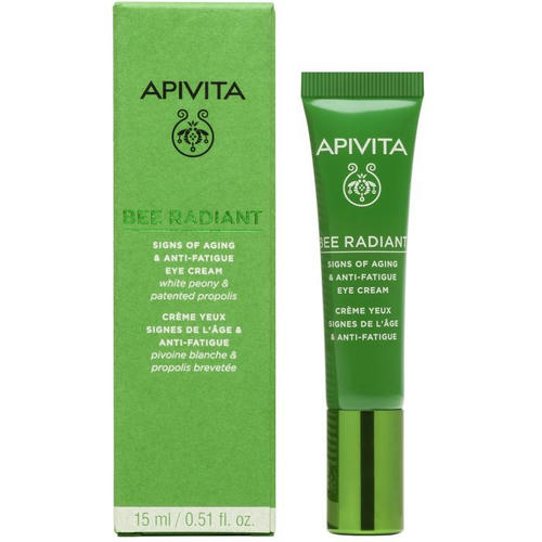 Крем Apivita Bee Radiant защита от признаков старения и усталости для кожи вокруг глаз 15 мл
