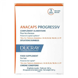Диетическая Добавка пищевая Ducray Анакапс Прогресив капсулы №30