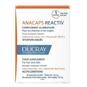 Диетическая Добавка пищевая Ducray Анакапс Реактив капсулы №30