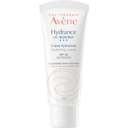 Крем Avene Hydrance насыщенный с УФ защитой SPF30 увлажняющий для сухой и очень сухой кожи 40 мл