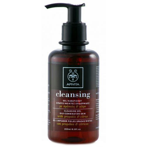 Гель Apivita Cleansing Очищающий для жирной/комбинированной кожи с прополисом и цитрусом 200 мл