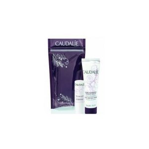 Набор Caudalie Moisturizing Зимний дуэт (Кондиционер для губ увлажняющий 4 г + Крем для рук / ногтей 30 мл)