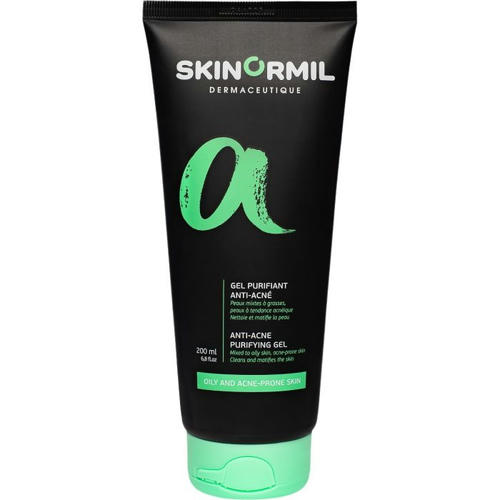 Гель для лица Skinormil Антиакне очищающий для проблемной кожи 200 мл