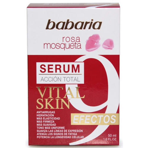Сыворотка Babaria (Бабария) шиповник 9 эффектов полной действия для лица 50 мл