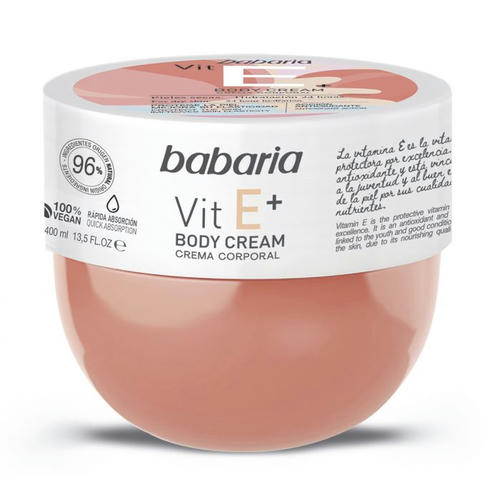 Крем Babaria (Бабария) для тела с витамином Е 400 мл