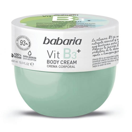 Крем Babaria (Бабария) для тела с витамином В3+ 400 мл