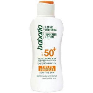 Лосьон Babaria (Бабария) солнцезащитный для чувствительной кожи для тела SPF50+ 100 мл