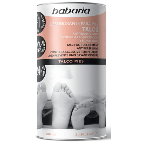Дезодорант Babaria (Бабария) алоэ вера для ног с тальком 100 мл