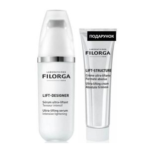 Набор Filorga (Сыворотка Filorga Lift-Designer 30 мл + Крем Lift-Structure 30 мл в подарок)