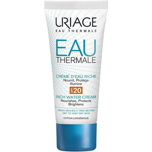 Крем Uriage Eau Thermale обогащенный увлажняющий для сухой кожи SPF20 40 мл