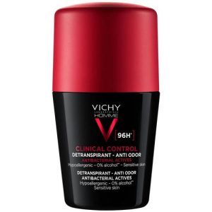 Антиперспирант Vichy Клиникал контрол шариковый для мужчин против чрезмерного потоотделения и запаха 96 часов защиты 50 мл