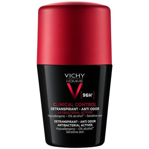 Антиперспирант Vichy Клиникал контрол шариковый для мужчин против чрезмерного потоотделения и запаха 96 часов защиты 50 мл