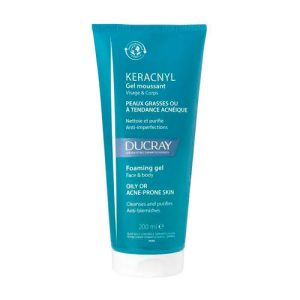 Гель Ducray Keracnyl Foaming Gel очищающий для жирной кожи, 200 мл