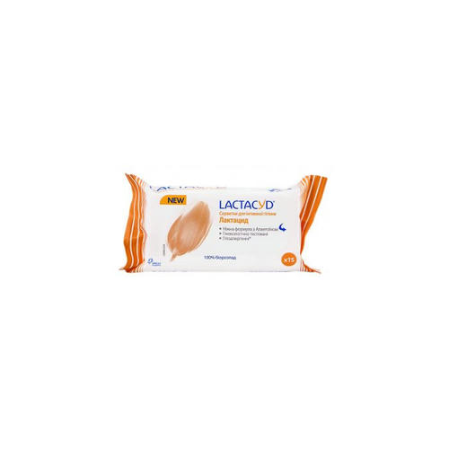 Салфетки для интимной гигиены Лактацид (Lactacyd) №15