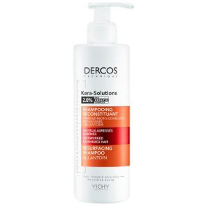 Шампунь Vichy Dercos Kera-Solutions с комплексом Про-Кератин для реконструкции поверхности поврежденных волос 250 мл