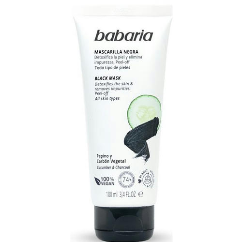 Маска Babaria (Бабария) черная детоксикация для лица 100 мл