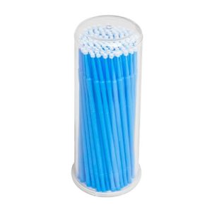 IRISK, Микрощеточки в баночке, L, синие, 90 шт.