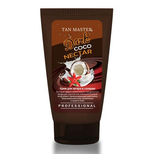 Tan Master, Крем для загара в солярии Dark Coco Nectar, 150 мл