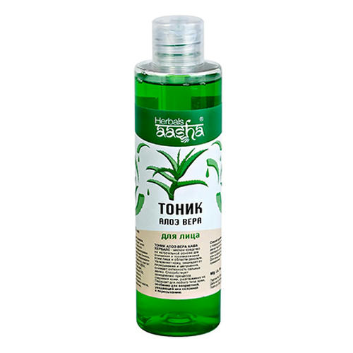 Aasha Herbals, Тоник с алоэ вера для лица, 200 мл