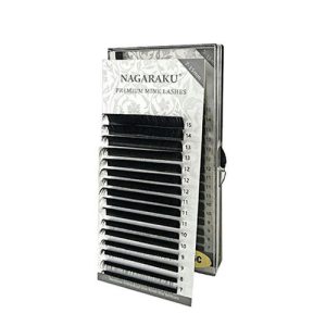 NAGARAKU, Ресницы на ленте Premium Mink, 0,07 мм, C-изгиб