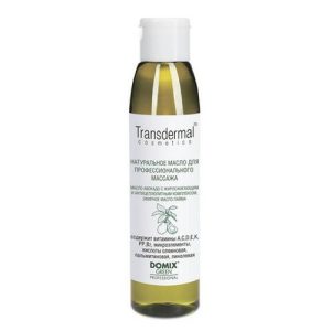 Domix, Масло для массажа Transdermal, авокадо и лайм, 136 мл