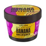 Cafemimi, Мыло-скраб для тела Banana and Lychee, 110 мл
