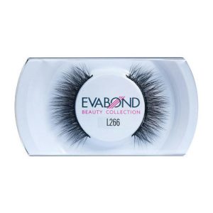 EVABOND, Ресницы накладные L266, черные