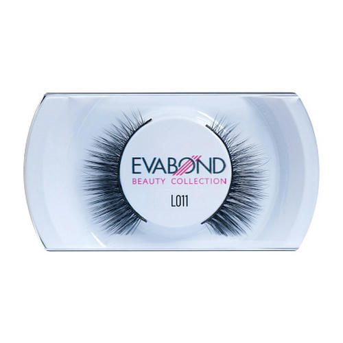 EVABOND, Ресницы накладные L011, черные