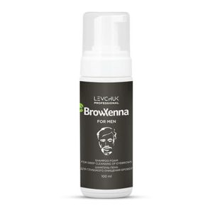 BrowXenna, Шампунь-пена для бровей For Men, 100 мл
