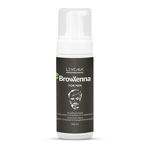 BrowXenna, Шампунь-пена для бровей For Men, 100 мл