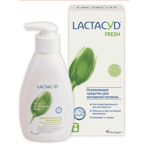 Lactacyd, Гель для интимной гигиены Fresh, pH 5.2, 200 мл — изображение 2