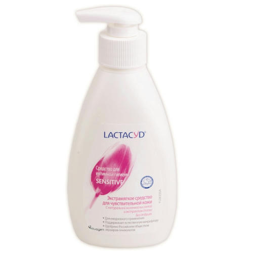 Lactacyd, Гель для интимной гигиены Sensitive, pH 5.2, 200 мл