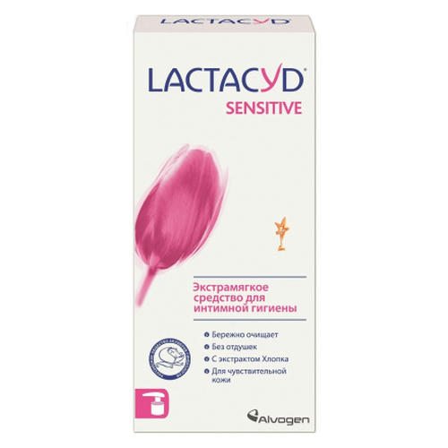 Lactacyd, Гель для интимной гигиены Sensitive, pH 5.2, 200 мл — изображение 3
