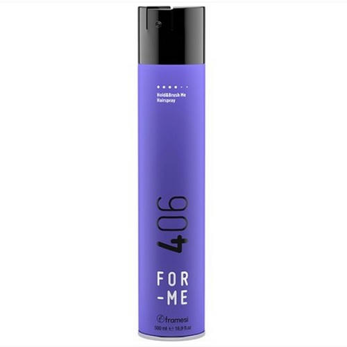 Framesi, Лак для волос For Me 406 Hold & Brush Me, 500 мл