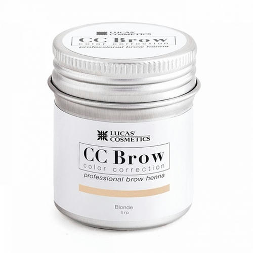 Lucas' Cosmetics, Хна для бровей CC Brow, русый цвет, в баночке, 5 г